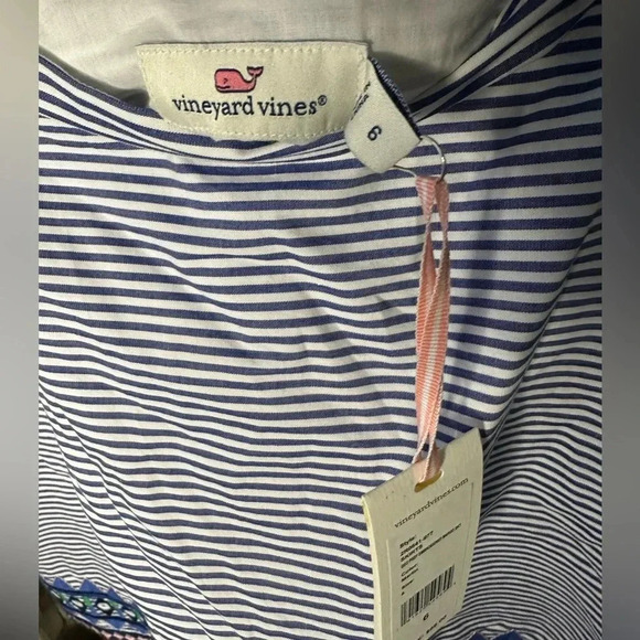 NWT Vineyard Vines Size 6 Embroidered hem striped Margo skirt - Picture 3 of 4